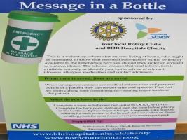 Message in a bottle scheme