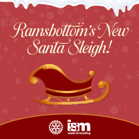 Local Businesses Bring Christmas Cheer to Ramsbottom with a New Santa's Sleigh
