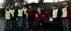 Santa down the street and Tesco collection