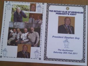 2011 Presidents Night