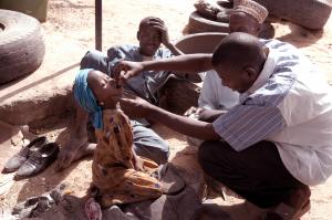 dispensing polio vaccine