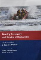 Filey Lifeboat Naming and Service of Dedication
