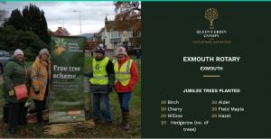Tree planting in Exmouth