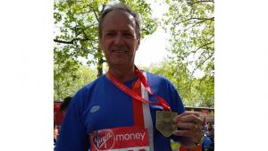 Rotarian Ray Johnson will be running his 23rd consecutive London Marathon 