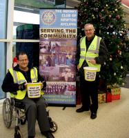 Santa's Sleigh, Tesco Collections and the Carol Concert 2012