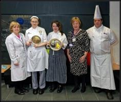 Judges with Runner up Nicol & Winner Casey