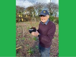 Tree planting at the Nature Reserve