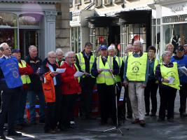 Rotary Flash Mob in Bath - October 24th 2013