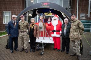 ROYAL WOOTTON BASSETT ROTARY CLUBS SANTA SLEIGH