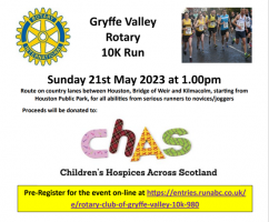 Gryffe Valley Rotary 10K Run