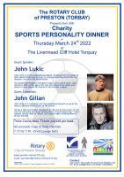 Charity Sports Personality Dinner