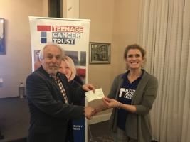 Donation to Teenage Cancer Trust
