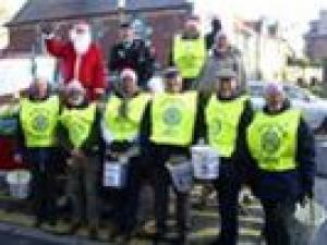 SANTA and ROTARY TESCO TEAM 2008