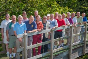 The golfers at Waterton Park Golf Club