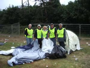 V 2007 -Rotary Tent Clearance