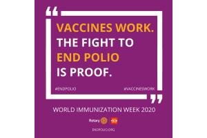 Vaccines Work - World Immunisation Week 2020