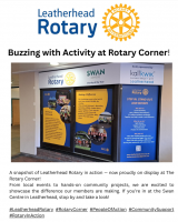 Buzzing with Activity at Rotary Corner!
