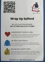 Rotary In Worsley ran the Wrap Up Salford coat collection campaign again in 2023 