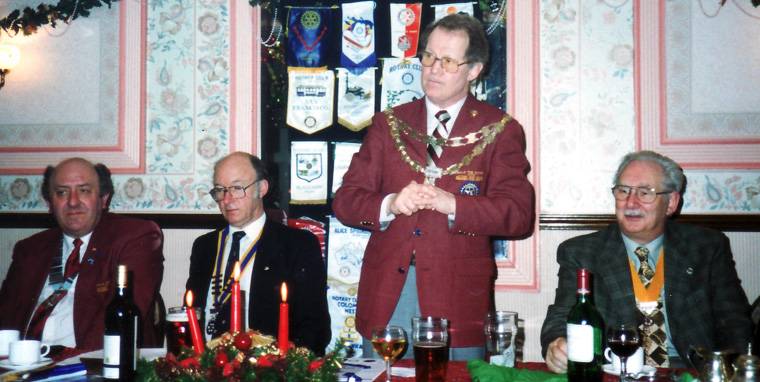 1996 Visit of RIBI President to RC of Southport Links - Top Table