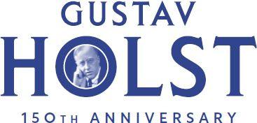 An image reading Holst 150th Anniversary