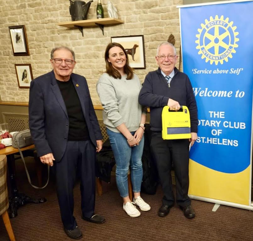 Len Marlow, Peter Gregory and prospective member
 Amy Thacker