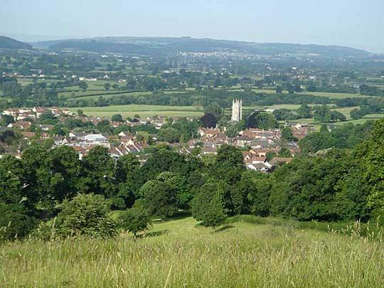 View from Wrington Hill