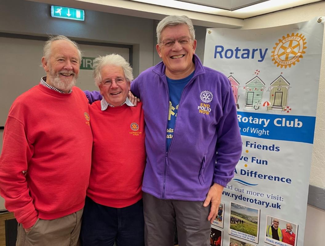 Rotary on the Wight seeking new members at the Volunteers Fair in January