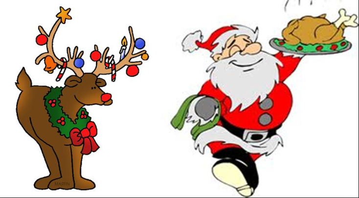 christmas eve dinner clip art