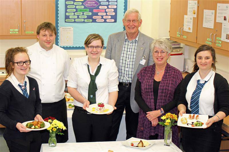 Ailsa Morton Now  Rotary Area Young Chef 2013-14 - Round One complete. Ailsa is on her way.