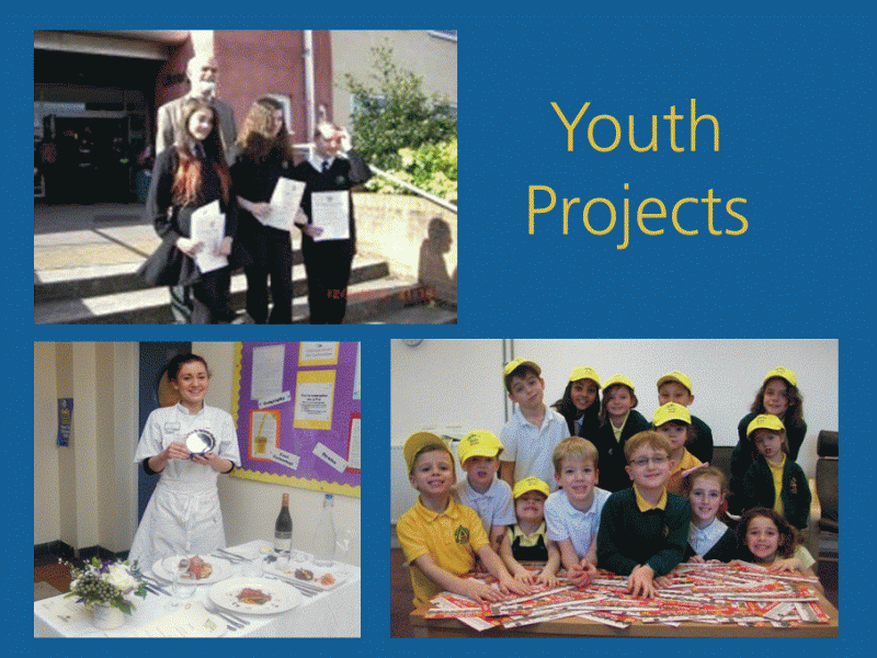Projects and activities with local young people