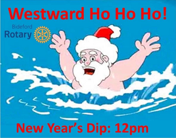 Westward Ho Ho HO! New Year Dip