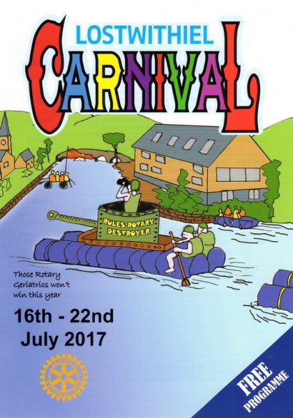 Lostwithiel Carnival Programme Page 01