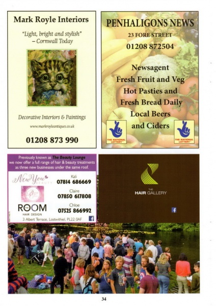 Lostwithiel Carnival Programme Page 34