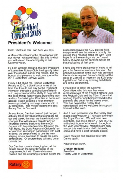 2018 Carnival Programme Page 06