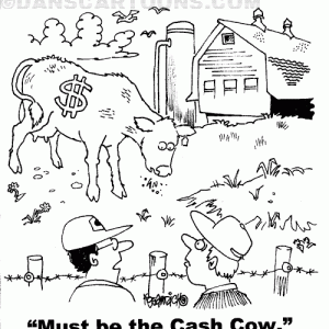 Farm Agriculture Cartoon 083 a Cartoon Image and funny joke for license by Dan Rosandich