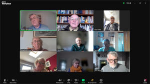 A Zoom meeting