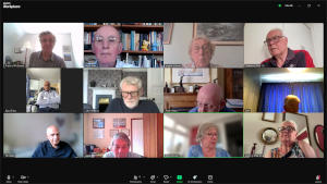 A Zoom meeting
