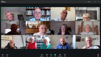 Screenshot of a Zoom meeting.
