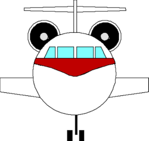Computer image of a jetlinter seen from head on