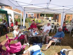 Peter at Rotary BBQ