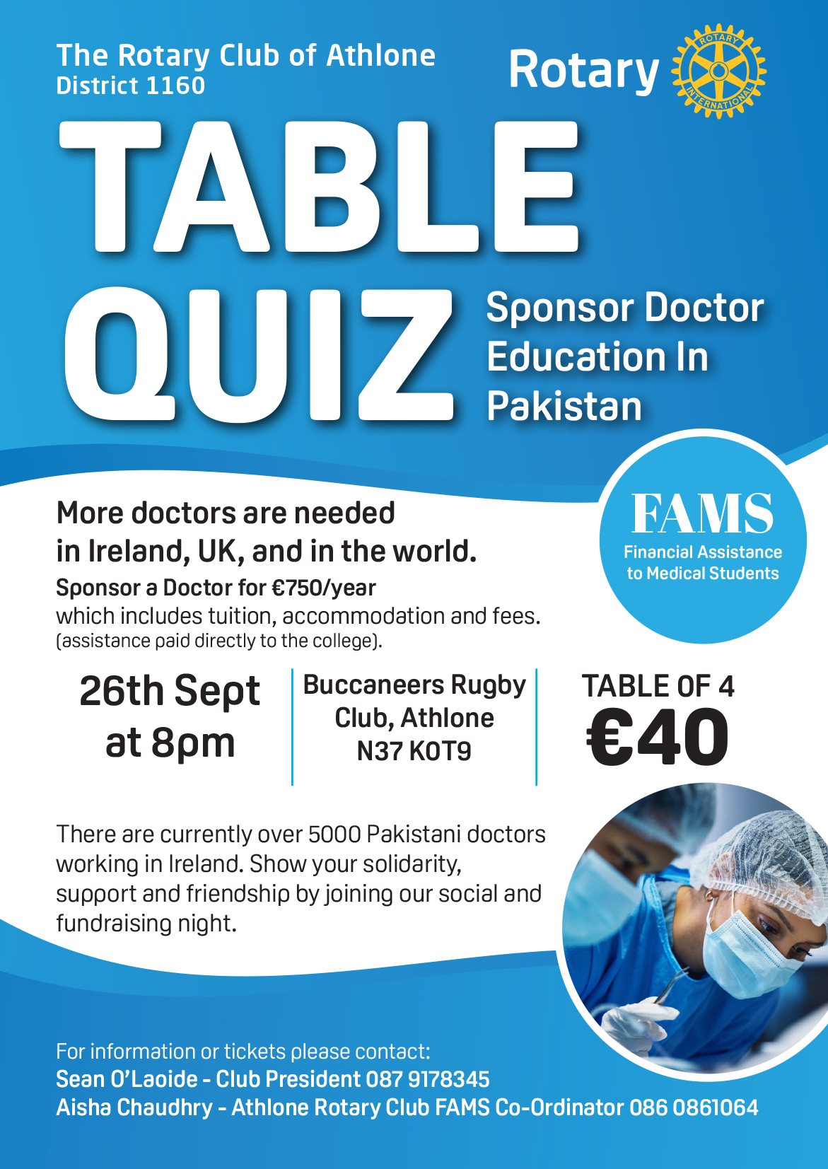 Rotary table quiz 2024