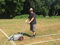 Limpsfield School Line-Marker from Titsey Rotary