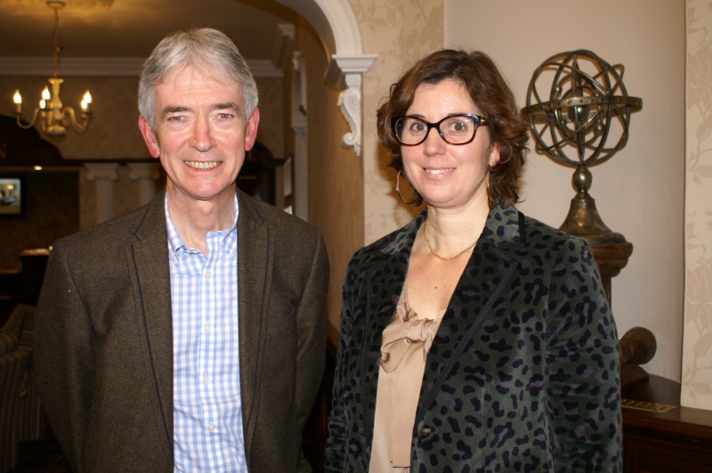 Rotary Club Of Shrewsbury Severn Home Page - rotarian willie strachan shrewsbury severn rotary club s speaker secretary and emma croall