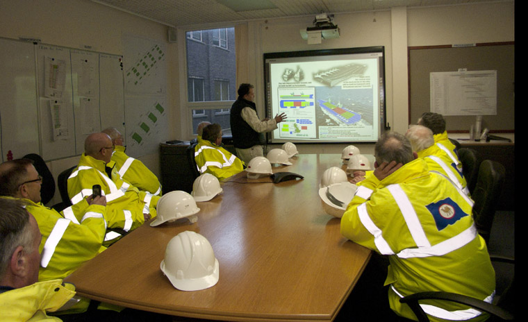 Presentation-on construction-of Queen-Elizabeth-Class-Aircraft-Carriers