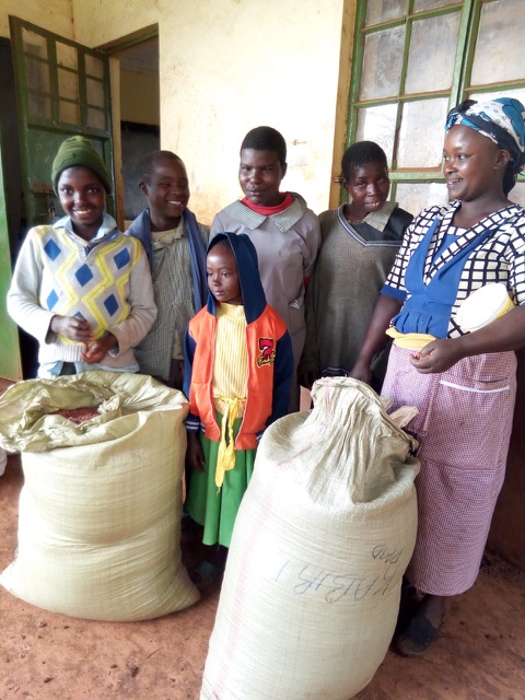 £1.000 given for emergency food supplies