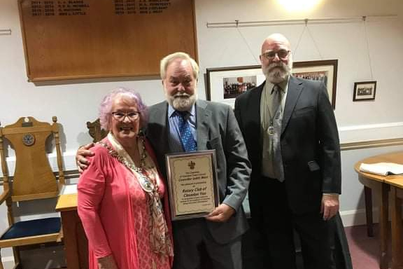 Clevedon Yeo Rotary Club Town Council Award