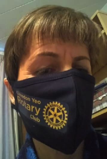 Clevedon Yeo Rotary Custom Facemasks