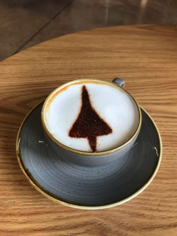 Coffee with The Last Flying Concorde Bristol Aerospace Museum visit by Clevedon Yeo Rotary