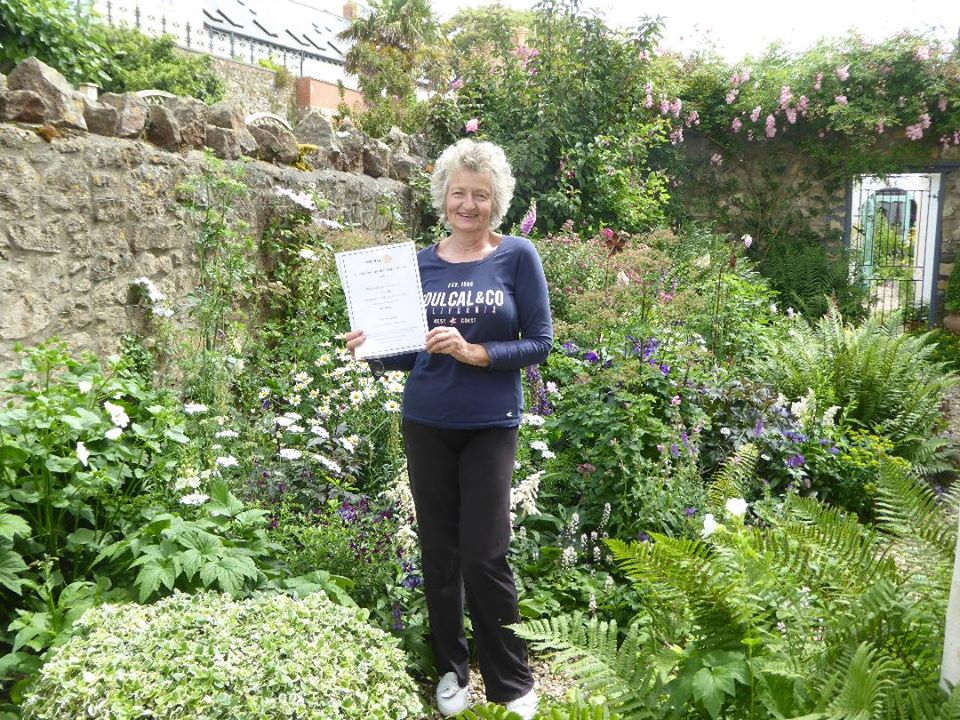  Clevedon Yeo Garden Competition joint winner 2020 Formal Category Rotary Clevedon Yeo activities