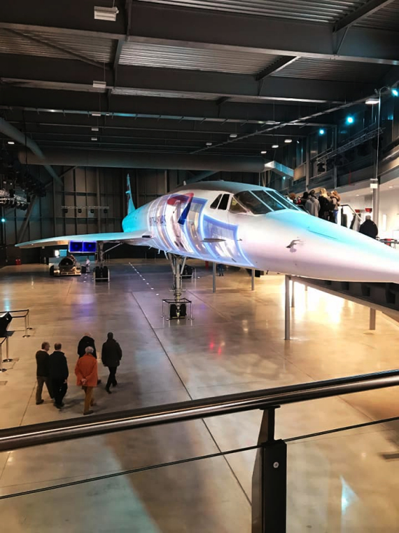 The Last Flying Concorde Bristol Aerospace Museum visit 2020 by Clevedon Yeo Rotary Club